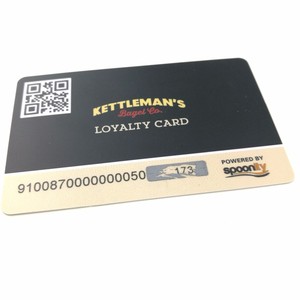 优惠券刮刮卡礼品卡印刷定制印刷塑料射频识别刮刮卡 - Product Image 6