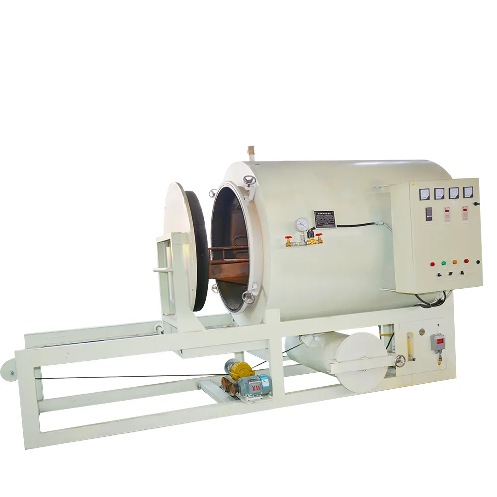 Polymer cleaning machinery automatic heat treatment furnace in granules making line