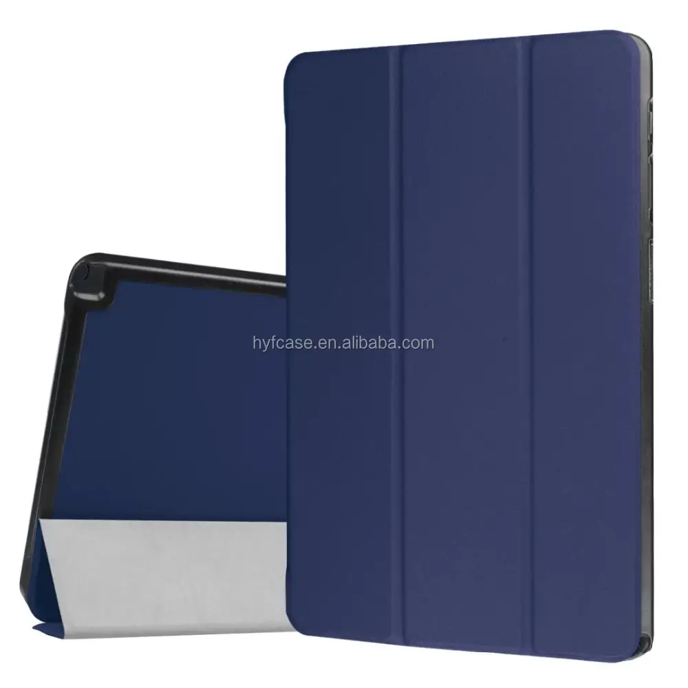 Aceptar personalizado de cuero inteligente caso de la cubierta para Samsung Galaxy Tab A 10,1 P580/P585 Tablet