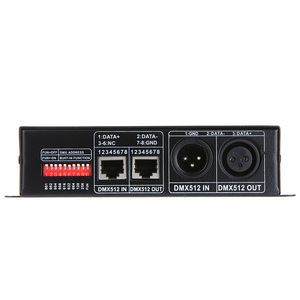 Controlador LED RGB 12A DMX 512 para tira de luz LED RGB 4A * 3CH Decodificador DMX, 1 unidad - Product Image 5
