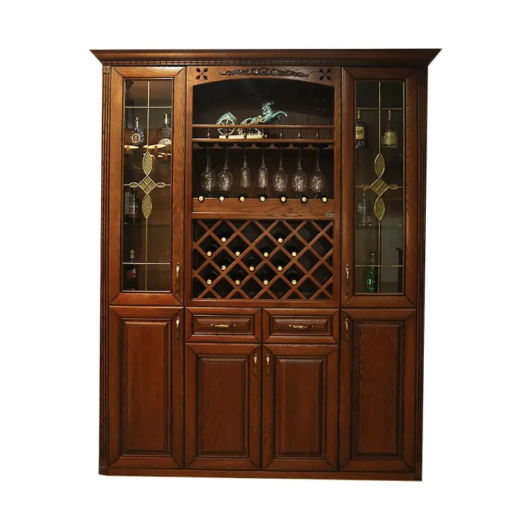 Mueble de madera para el hogar, mueble para almacenamiento de vino, licor antiguo, personalizado