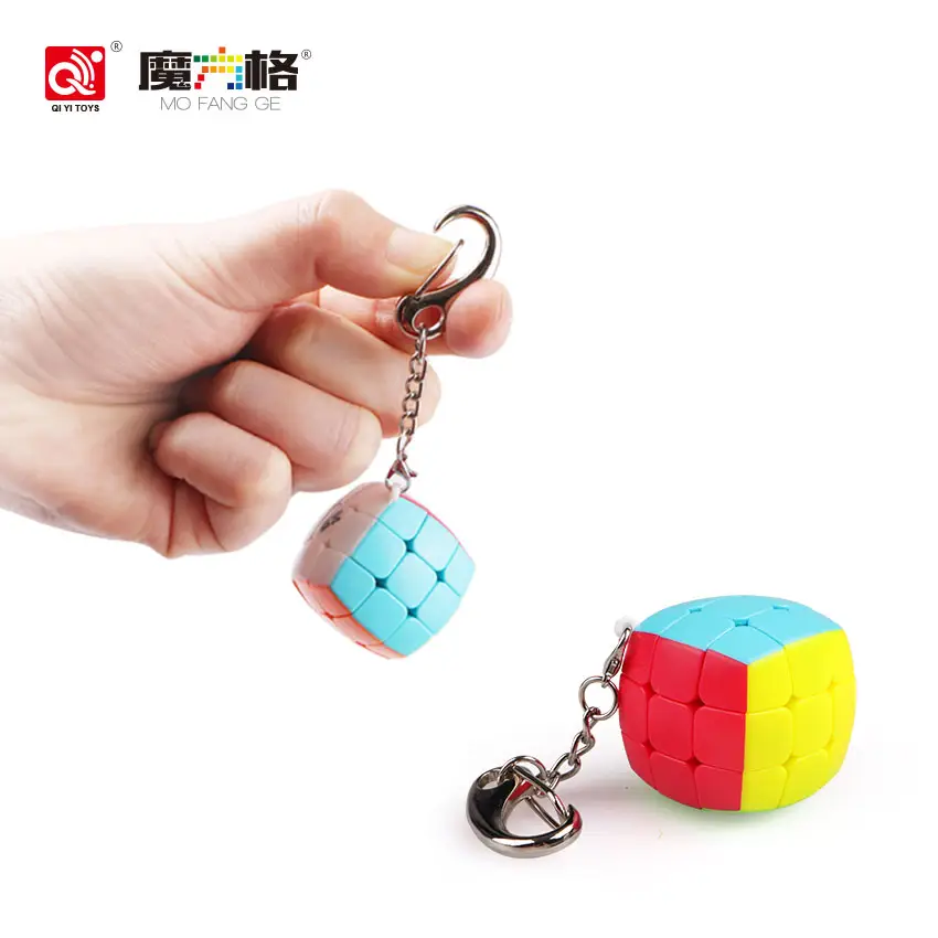 Đồ Chơi OEM 30Mm 3X3X3 Câu Đố Ma Thuật 3 Lớp Khối Lập Phương Trêu Ghẹo Não Giáo Dục Mini Cube Cube Keychain