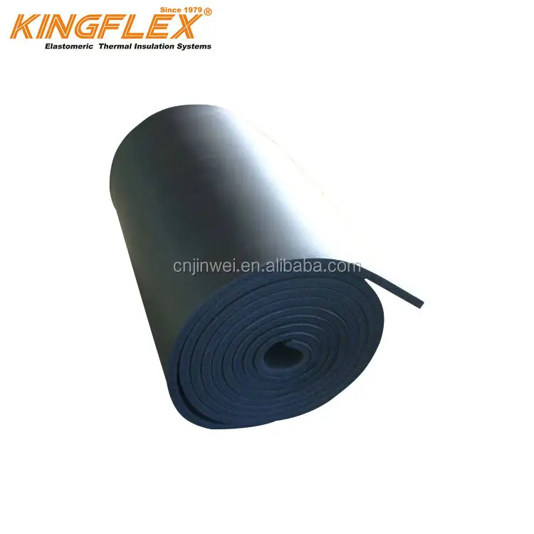 Freddo e resistente al calore materiale-kingflex sostituto di gomma schiuma isolante foglio per il condizionatore d'aria materiale