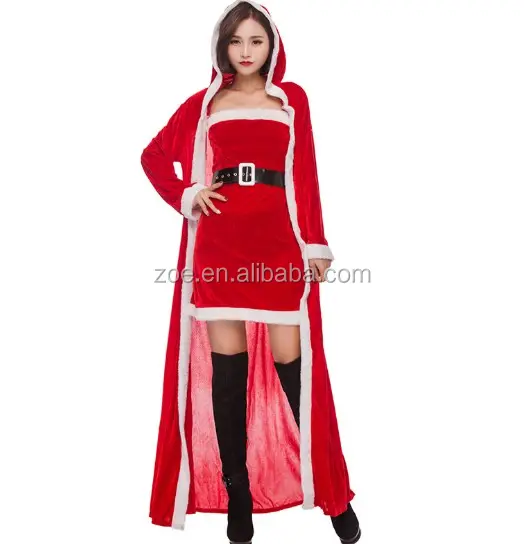 Sexy Women Santa Claus Fancy Christmas Costumes