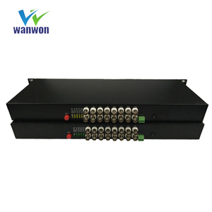 16 CH Analog Video Fiber <strong>Optical</strong> Media Converters for CCTV, FC ,S/M up 20Km