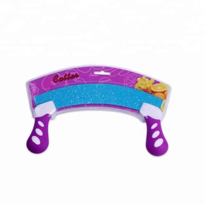 ハンドル付き9.5 "ノンスティックブレードMezzaluna/pizza <span class=keywords><strong>cutter</strong></span>/<span class=keywords><strong>pesto</strong></span> <span class=keywords><strong>cutter</strong></span>/hachoir