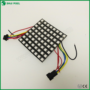 Многоцветная меняющаяся P10 8x8 APA102C 5050 RGB программируемая адресная Гибкая светодиодная матрица - Product Image 4