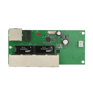Realtek Original Chip 5 Rj45 With Led Unmanaged Plug <strong>n</strong> Play 4+1 Port Mini Data Switch <strong>Network</strong> 12v Better Design Performance - Product Image 2