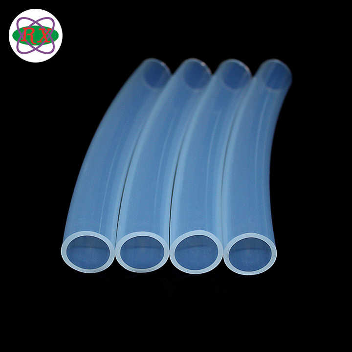 Clear Platinum Cured Custom Medical 10mm Thin Wall Rubber Tubing Sleeving Silicone Tube