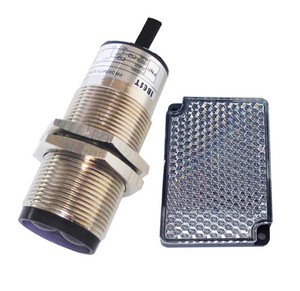 M30 NPN/PNP 4 Wires Infrared <strong>Diffuse</strong> <strong>Reflection</strong> Optical Photoelectric <strong>Sensor</strong> 1M Switch 5Vdc/12V/24Vdc IP67 Waterproof (IBEST) - Product Image 2
