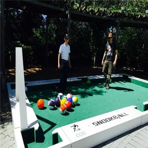 גדול שמחה לשחק רגל ביליארד snookball שולחן עשוי מים הוכחת דיקט