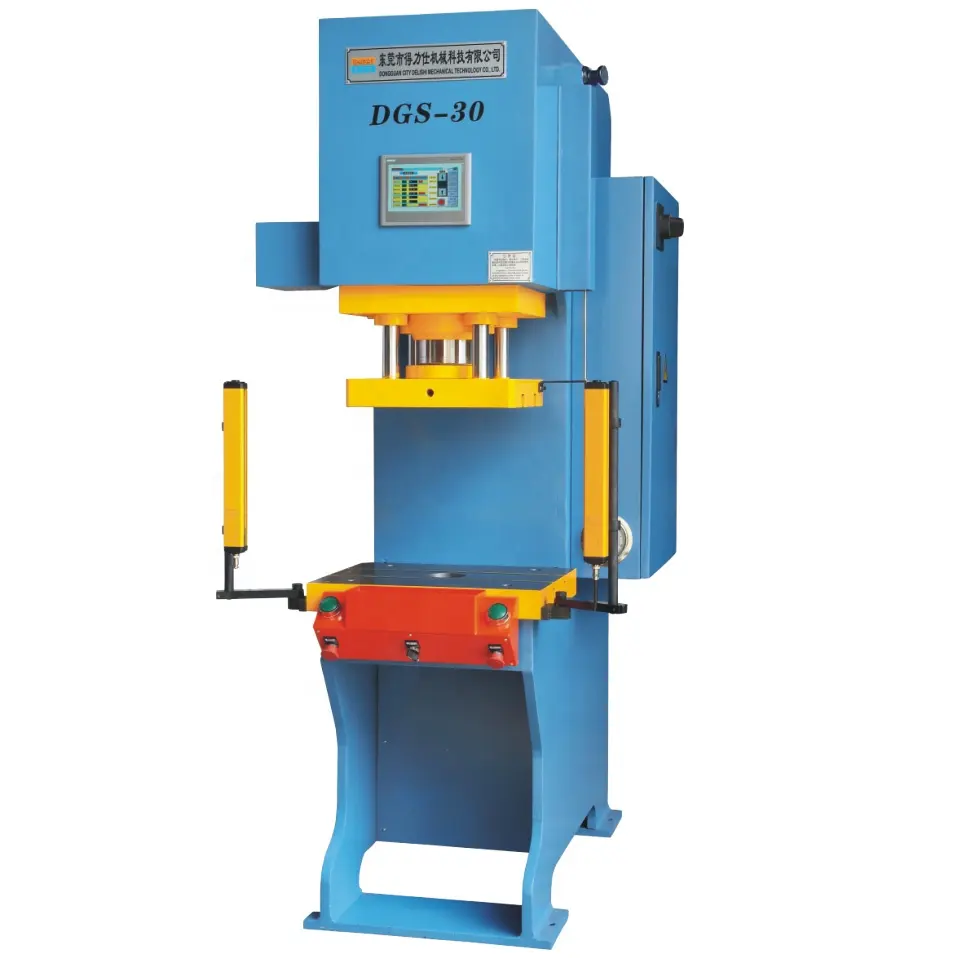 Servo C Type Hydraulic Press Machine, 20 ton 50 ton C Frame Hydraulic Press Machine