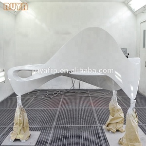 RUYA plastik fiberglas uzay süslemeleri için hollandalı tasarım 'Form aşağıdaki fonksiyon' konsepti kanepe otel resepsiyon odaları için satış - Product Image 4