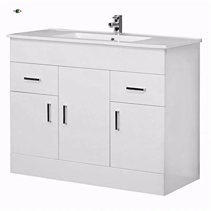 Hot sale new design PVC faced door wooden waterproof bathroom cabinet