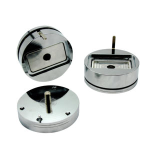 Rettangolo di 50x90 millimetri di alluminio del metallo distintivo che fa la macchina muffa - Product Image 3