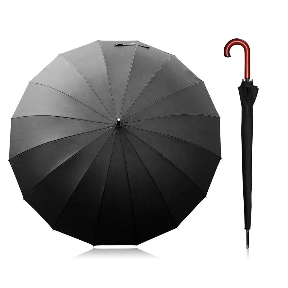 Ombrello da Golf stampato personalizzato di grandi dimensioni da 62 pollici e 68 pollici con Logo personalizzato per ombrello promozionale