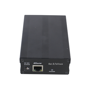 Dante Network <strong>Interface</strong> 2 in 2 Out <strong>Audio</strong> Transmitter with CAT5/<strong>6</strong> Connector,DC 12V and PoE Power Supply,controlled by Audinate - Product Image 5