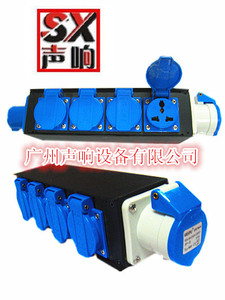 4WyaPowerconスプリットボックス16A電源入力単相ラックマウントパワーディストロ - Product Image 2