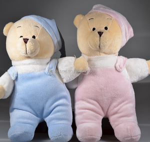 Yüksek kaliteli bebek ayı bebek/bebek soothe bebek uyku peluş oyuncak bebek ayı bebek uyku küçük ayı - Product Image 1
