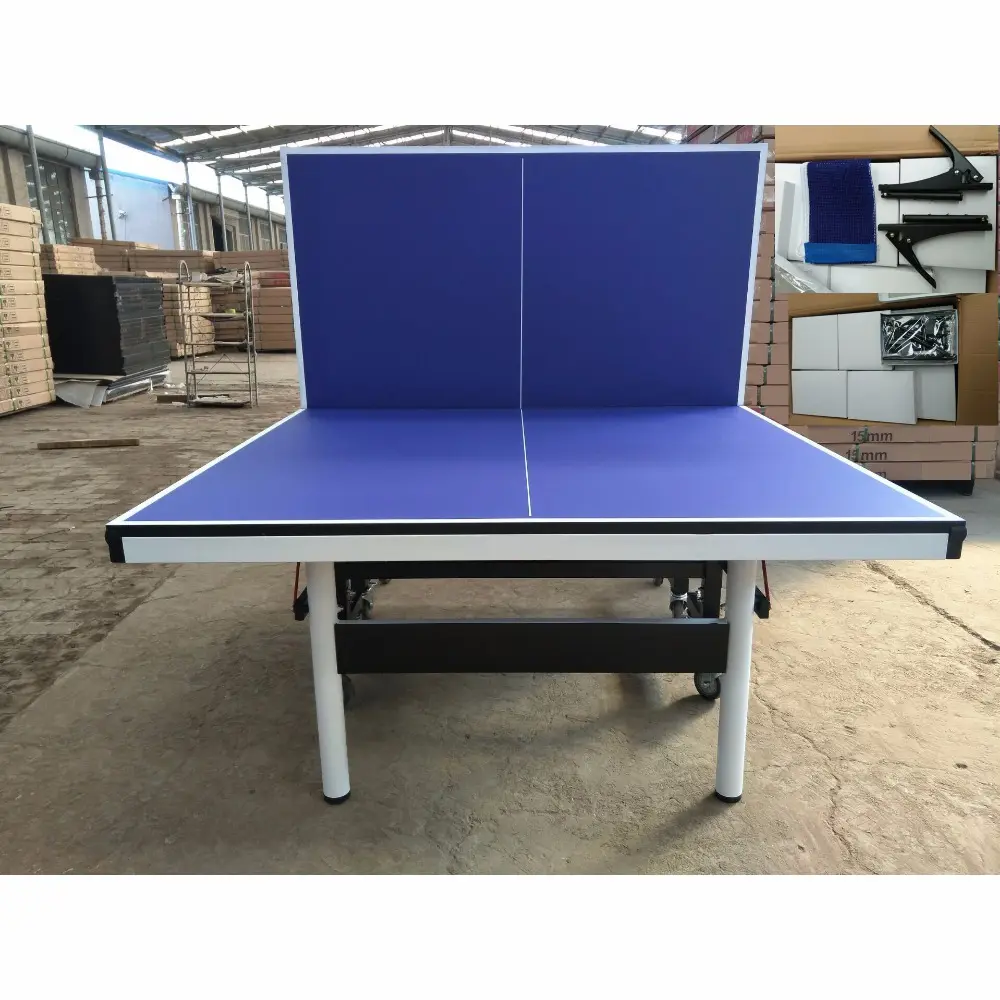 Sanwei table tennis tennis da tavolo di buona qualità 25 millimetri gambe pieghevoli pingpong tavolo