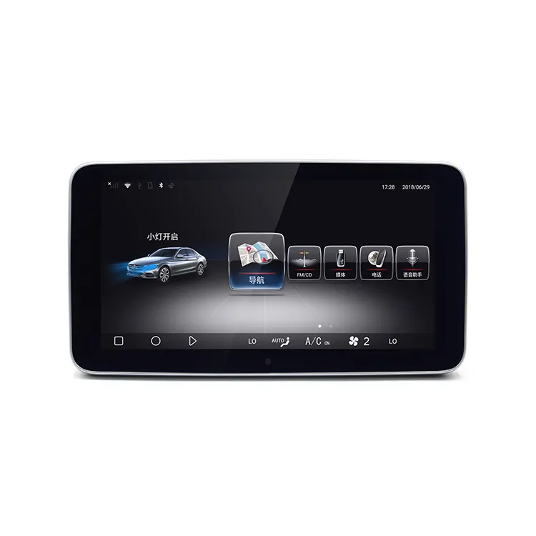 MINGXIANG Android 10.25 Écran tactile Autoradio pour Mercedes Benz UNE CLA Classe GLA W176 C117 X156 GPS Lecteur DVD multimédia
