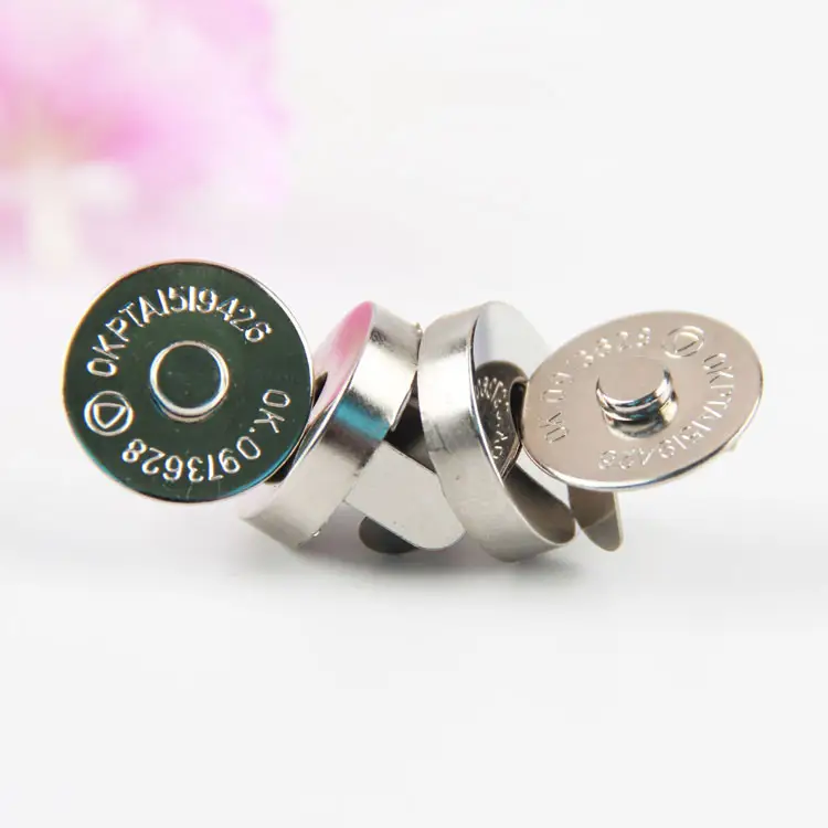 Custom Design dekorative Handtasche Magnetic Snap Magnet Button für Kleidung