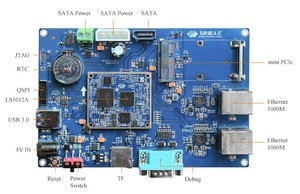 LS1012A Cortex-A53 Ubuntu OpenWRT Scheda di Sviluppo con on-Board USB3.0, SATA, PCIe, Ethernet, UART - Product Image 2