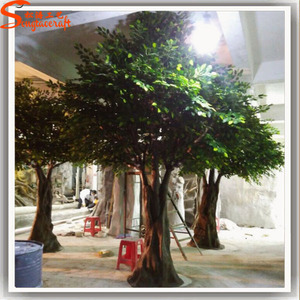 等身大人工樹木人工植物樹木イチジクオークの木ホテル装飾用 - Product Image 4
