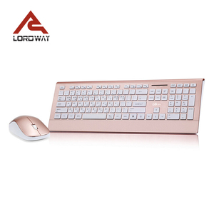 Juego combinado de teclado y ratón inalámbrico de escritorio, Accesorios de ordenador personalizados de calidad, USB 2,4g - Product Image 5