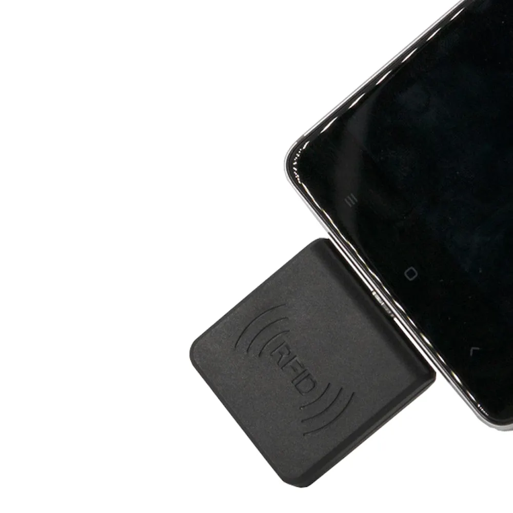 Android Mobile Smartcard USB OTG Mini Portatile RFID ID chip di tag carta di lettore di TK4100 EM4100 125khz wireless per l'accesso di controllo