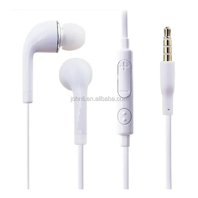 100% वास्तविक मूल EO-HS330 J5 ईरफ़ोन S4 सैमसंग मोबाइल के लिए Mic के साथ हेडसेट में कान headphones