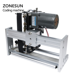 ZONESUN son kullanma tarihi şerit kodlama etiket yazıcı sıcak şerit kodlayıcı Lt-50 etiketleme makinesi