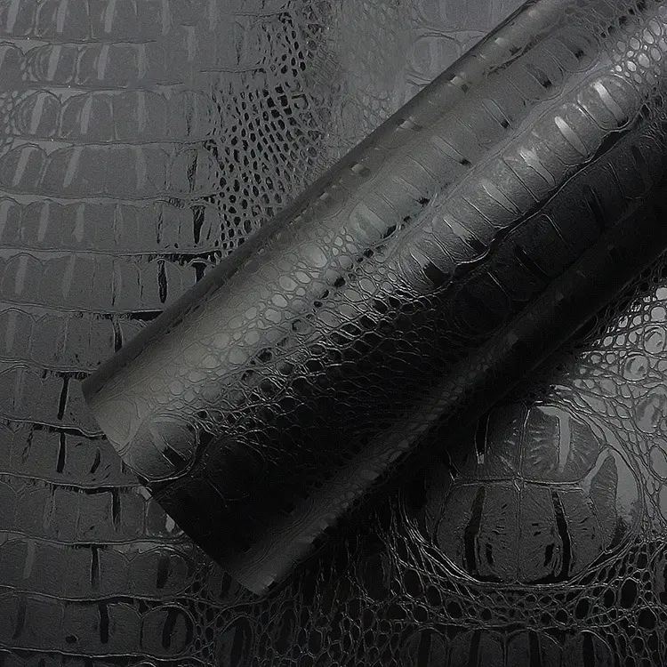 Autoadesivo dell'automobile del vinile 1.52*30m bolla libera dell'involucro pellicola volson nero 3d in fibra di carbonio foglio
