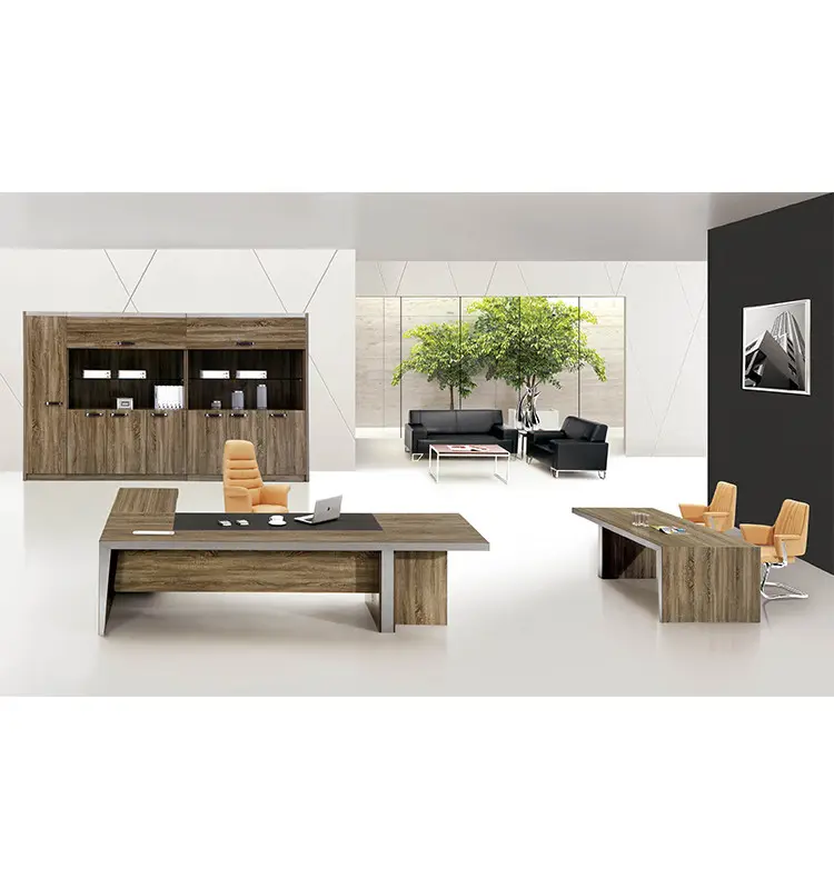 A granel 10 Oficina fabricantes de muebles moderno italiano clásico caro ejemplo de sistema de muebles de oficina