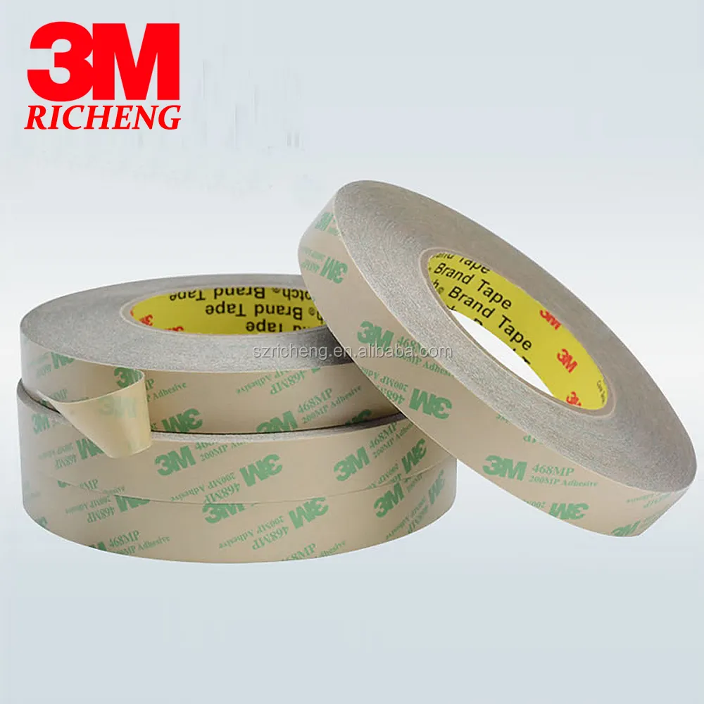 Hoge Prestaties Lijm Transfer Tape Dubbelzijdig Industriële 3 M Tape 467 Met 200mp Lijm