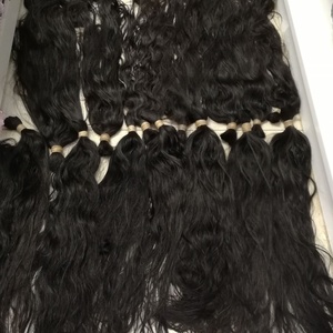 Super Double Drawn Hair Colored Cheap Human HairバルクProduct