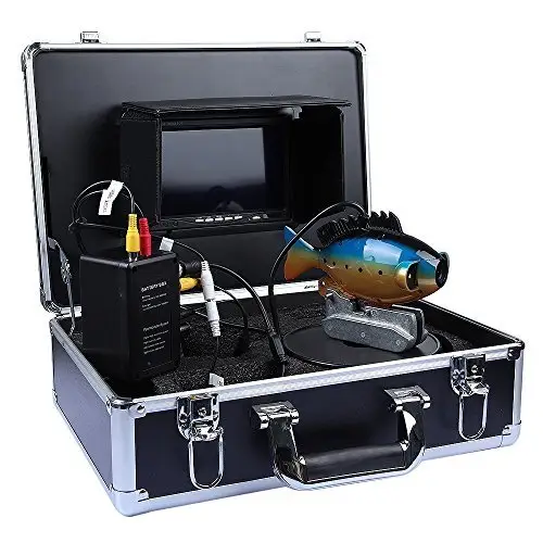 Цветной рыболокатор TFT, видеокамера для подводной рыбалки, 7 дюймов, кабель 20 м, для морской рыбалки, подледной рыбалки