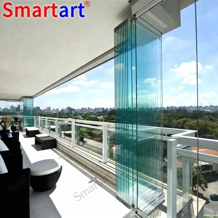 Smartart 2022 düşük fiyat katlanır katlanır kapılar dış ev için