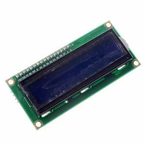 LCD1602 Blue Screen Module 16x2 Character <strong>LCD</strong> Display PCF8574 IIC I2C Interface 5V 1602 <strong>LCD</strong> Module - Product Image 3
