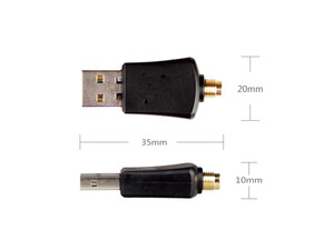 300 Mbps Realtek 8192CU high speed Standard wlan stick WIFI Adapter mit externer antenne für TV Box, laptop, STB .. - Product Image 4