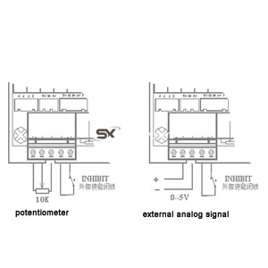 Hochleistungs-Scr-Gleichstrom regler 180V 220V Gleichstrom motor Drehzahl regelung 10A für PM-Motor, separater erregter Motor - Product Image 3
