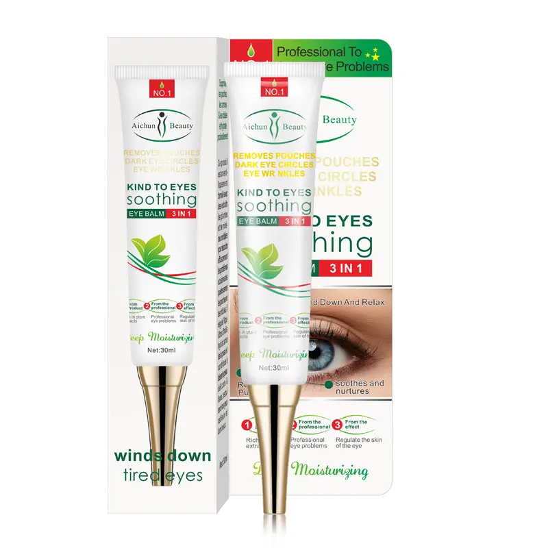 Aichun Beauty-Crema de ojos antiarrugas, el mejor humectante que elimina las ojeras en la Bolsa de los ojos, elimina las arrugas