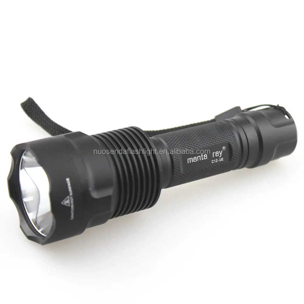 Manta Ray C12-UE 1xCREE XP-L Hi V3 2000lm 12x7135 8 modos de integración al aire libre, linterna táctica LED