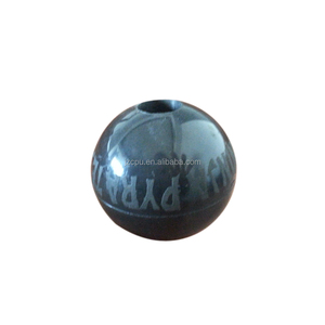Injection Molded <strong>50</strong> mm Solid Rubber Balls with Hole - Product Image 6