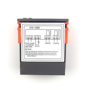 <strong>Two</strong> Relay <strong>Output</strong> LED Digital <strong>Temperature</strong> <strong>Controller</strong> Thermostat Incubator STC-1000 110V 220V 12V 24V 10A with Heater and Cooler - Product Image 2