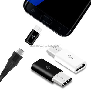 免费送货 OTG USB Type C 适配器 3.1 Type C 男性到微型 USB 转换器女性微型 USB 数据充电器适配器 - Product Image 5