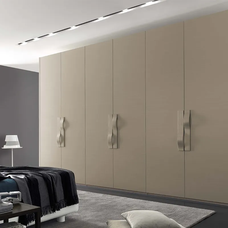 Alta gloss pvc armadio guardaroba finitura in laminato armadio soggiorno armadio design