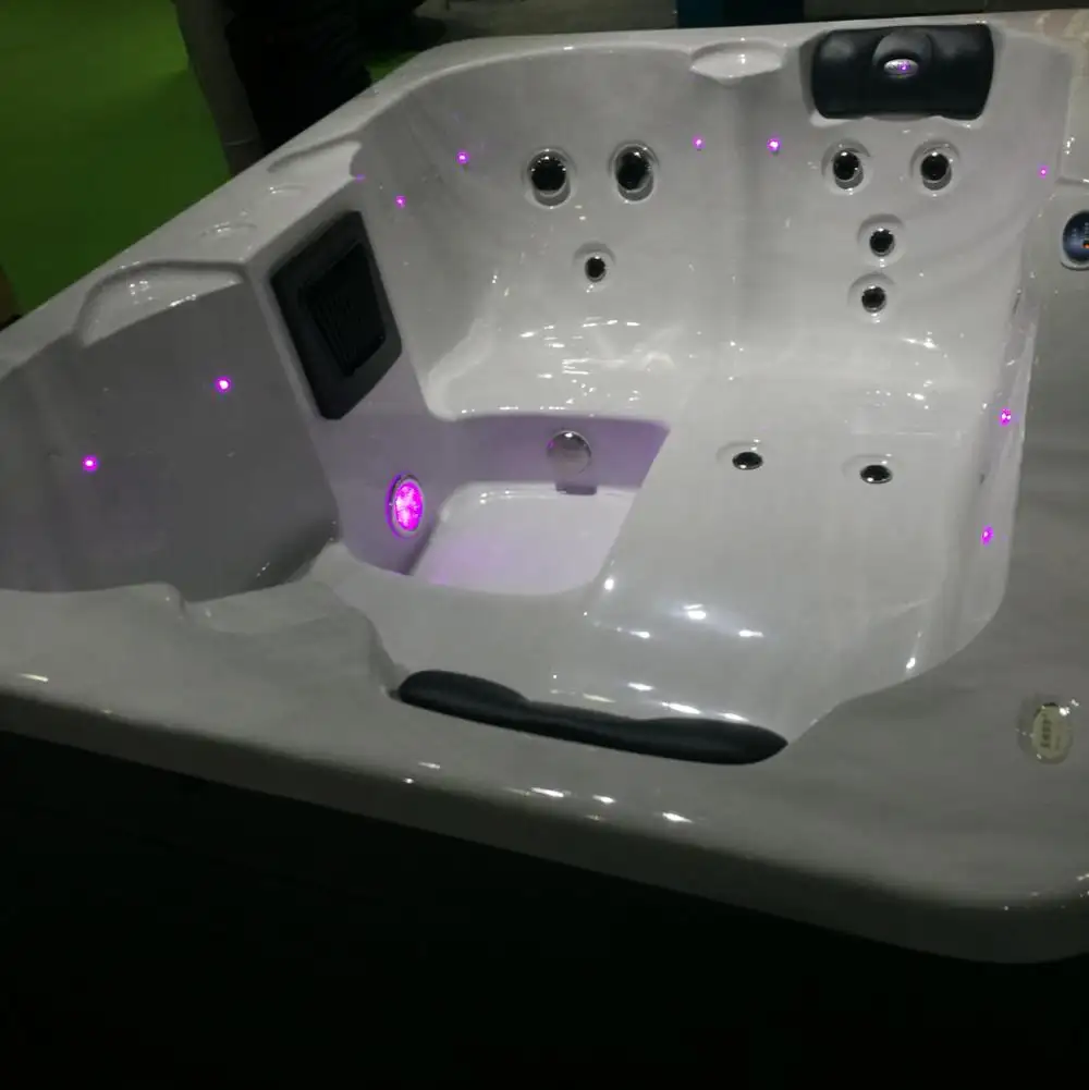 Bañera de hidromasaje led con luces led, bañera de hidromasaje, accesorios de spa