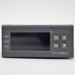 220V Plastic Fridge Freezer Digital Thermostat <strong>Temperature</strong> <strong>Controller</strong> STC-8080A <strong>with</strong> <strong>NTC</strong> <strong>Sensor</strong> OEM Customizable - Product Image 2