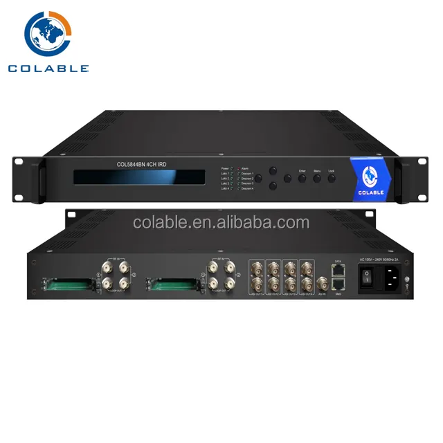 Decodificador para canales encriptados, descodificador satélite para Conax,Iredto,Viaccess CAS COL5844BN
